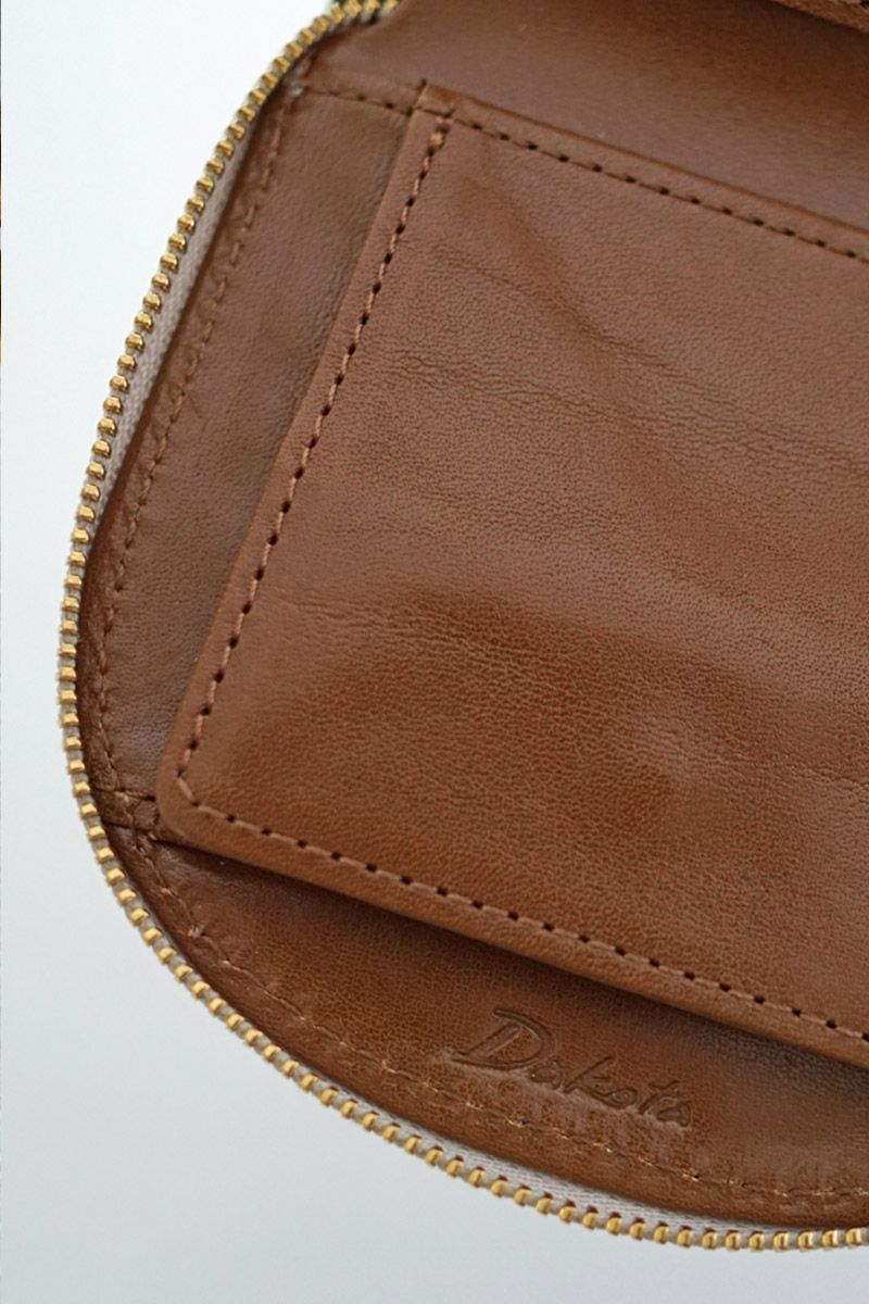 Dakota ダコタ ラフィナート 小銭入れ付き二つ折り財布（ラウンドファスナー式 ） 0031742