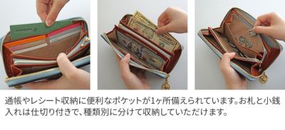 Dakota ダコタ ラフィナート 小銭入れ付き長財布（ラウンドファスナー式 ） 0031744