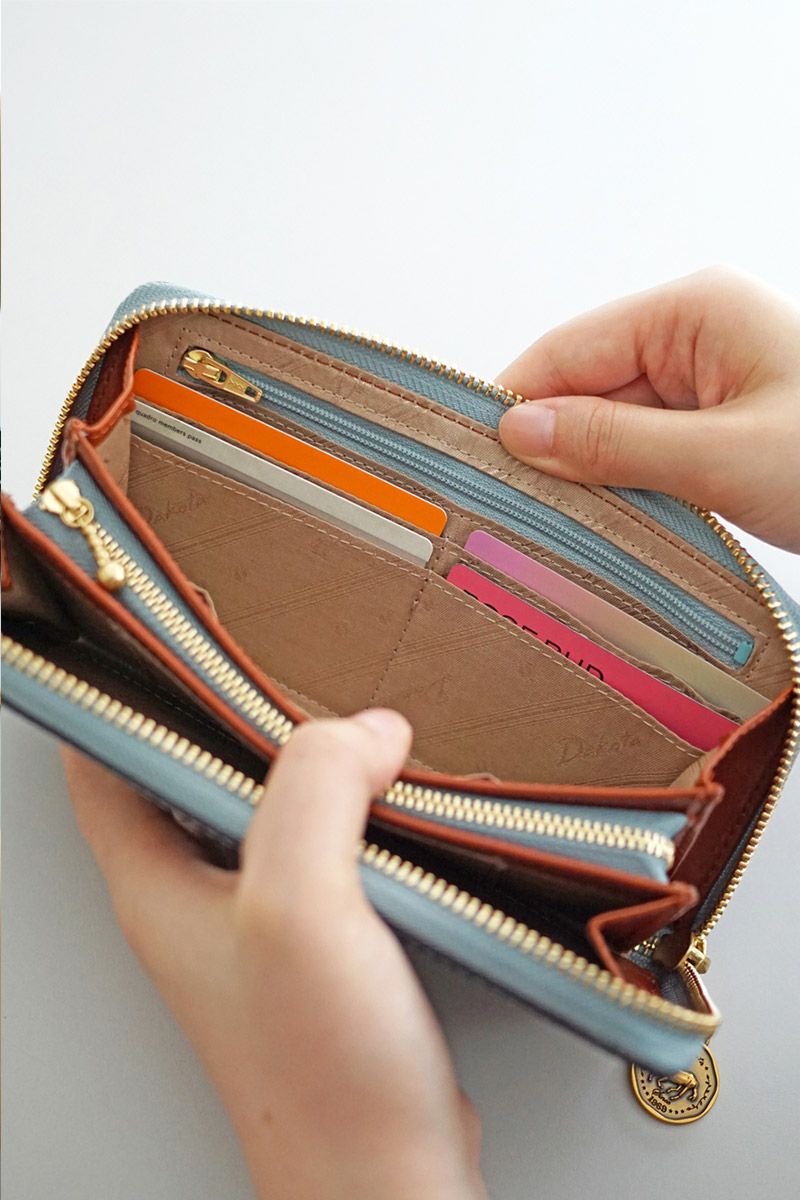 Dakota ダコタ ラフィナート 小銭入れ付き長財布（ラウンドファスナー式 ） 0031744