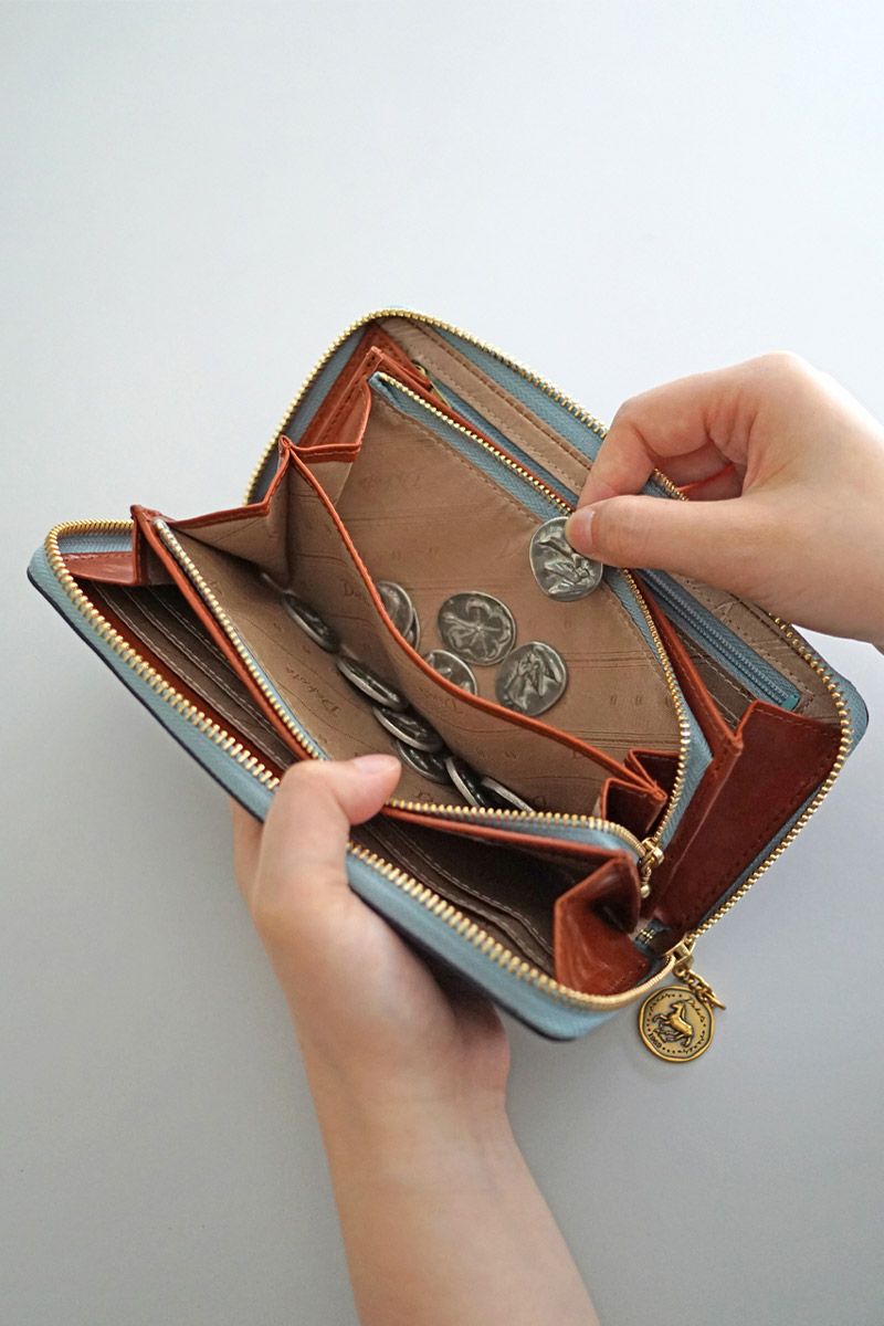 Dakota ダコタ ラフィナート 小銭入れ付き長財布（ラウンドファスナー式 ） 0031744