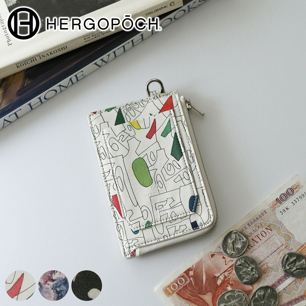HERGOPOCH エルゴポック HERALBONY × HERGOPOCH ファスナーカードホルダー HBW-FC