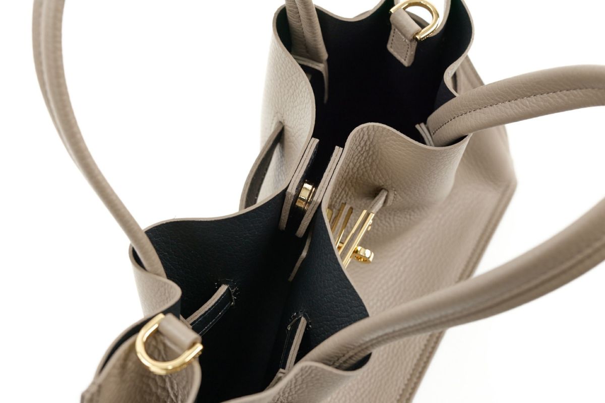 VIOLAd'ORO ヴィオラドーロ TRERO トレロ Wフェイストートバッグ V-1585