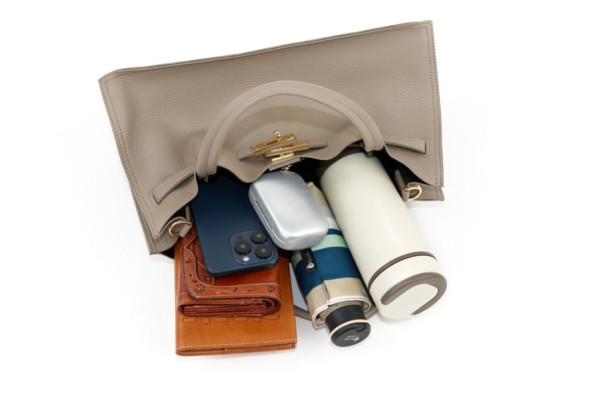 VIOLAd'ORO ヴィオラドーロ TRERO トレロ Wフェイストートバッグ V-1585