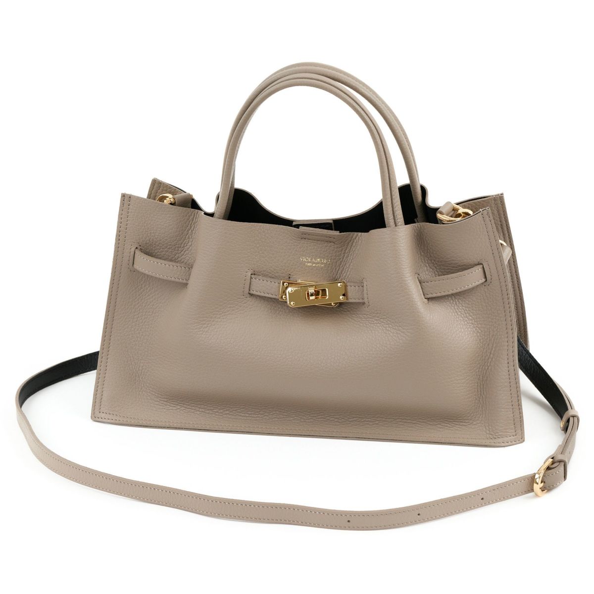 VIOLAd'ORO ヴィオラドーロ TRERO トレロ Wフェイストートバッグ V-1585