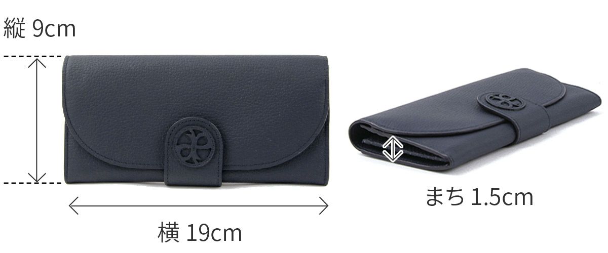 airlist エアリスト Chaleur シャルール 小銭入れ付き長財布 24848