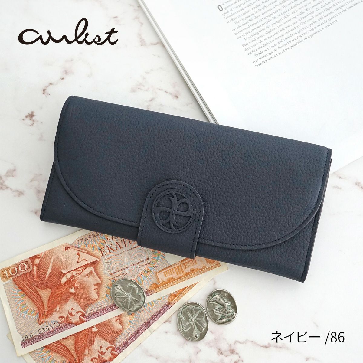 airlist エアリスト Chaleur シャルール 小銭入れ付き長財布 24848