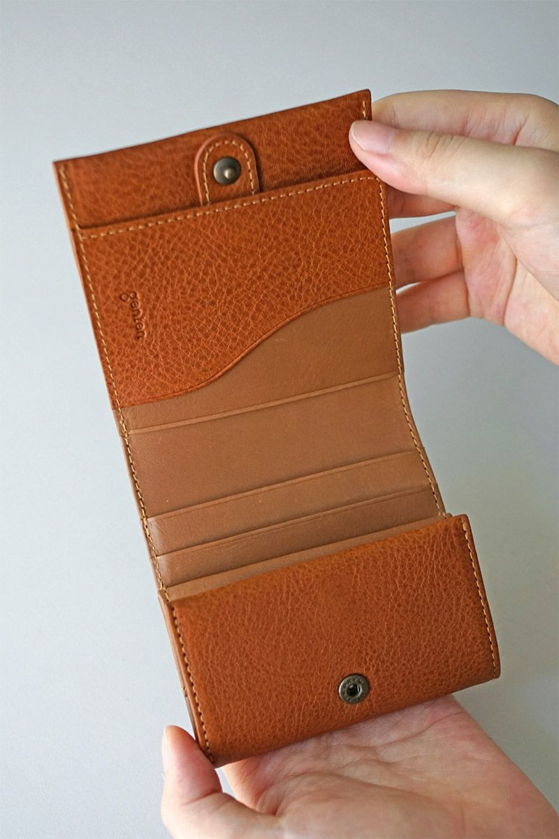 genten ゲンテン Minerva2 ミネルヴァ2 小銭入れ付き二つ折り財布 44445