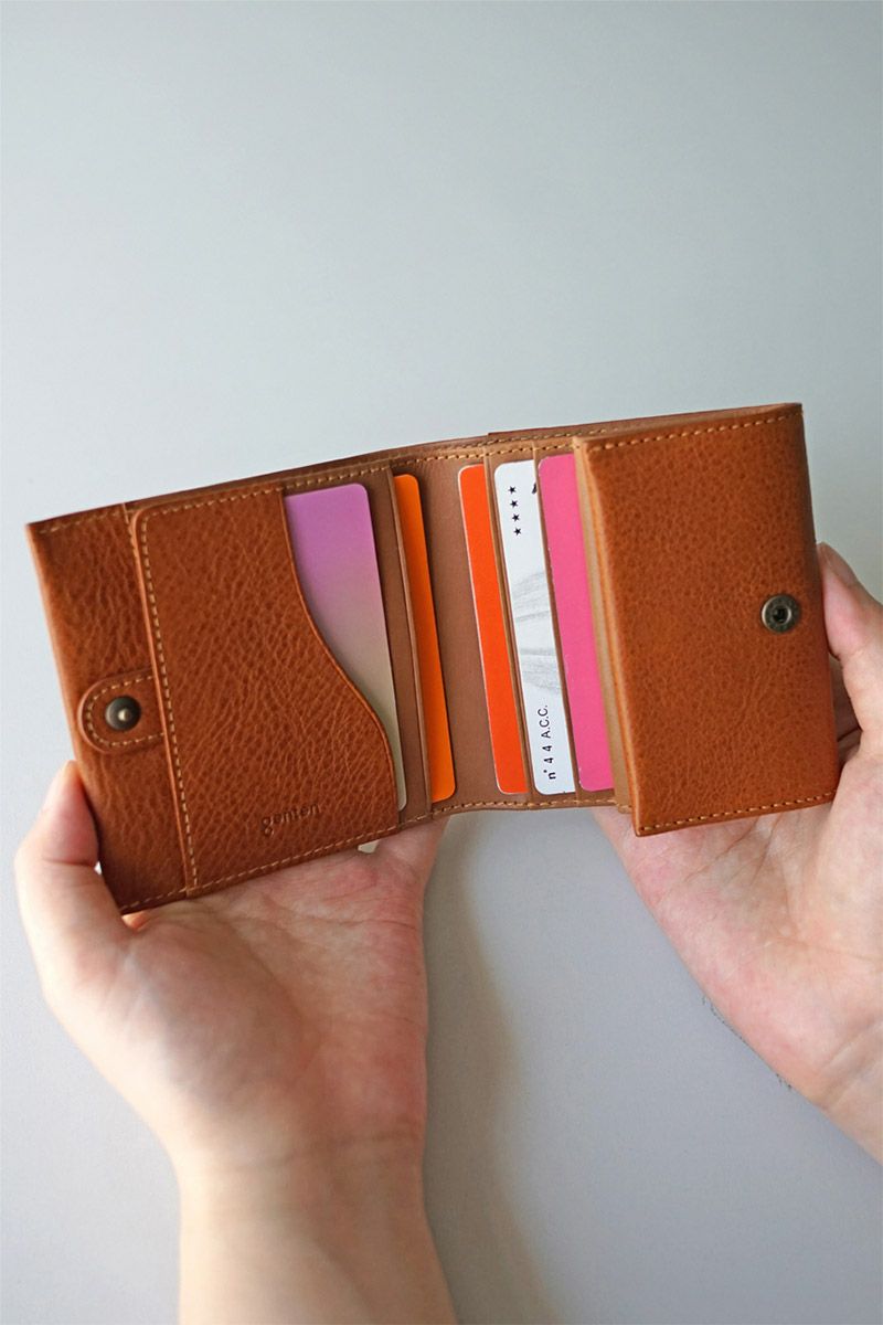 genten ゲンテン Minerva2 ミネルヴァ2 小銭入れ付き二つ折り財布 44445