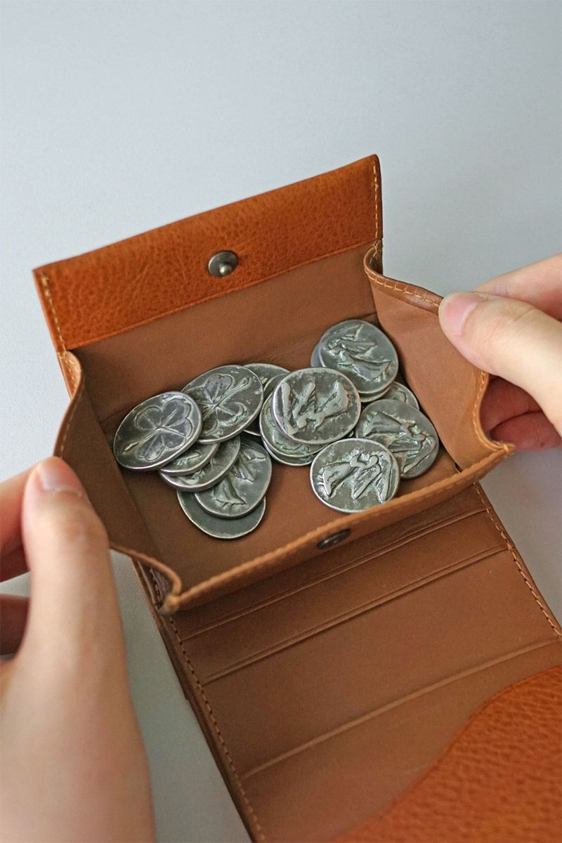 genten ゲンテン Minerva2 ミネルヴァ2 小銭入れ付き二つ折り財布 44445