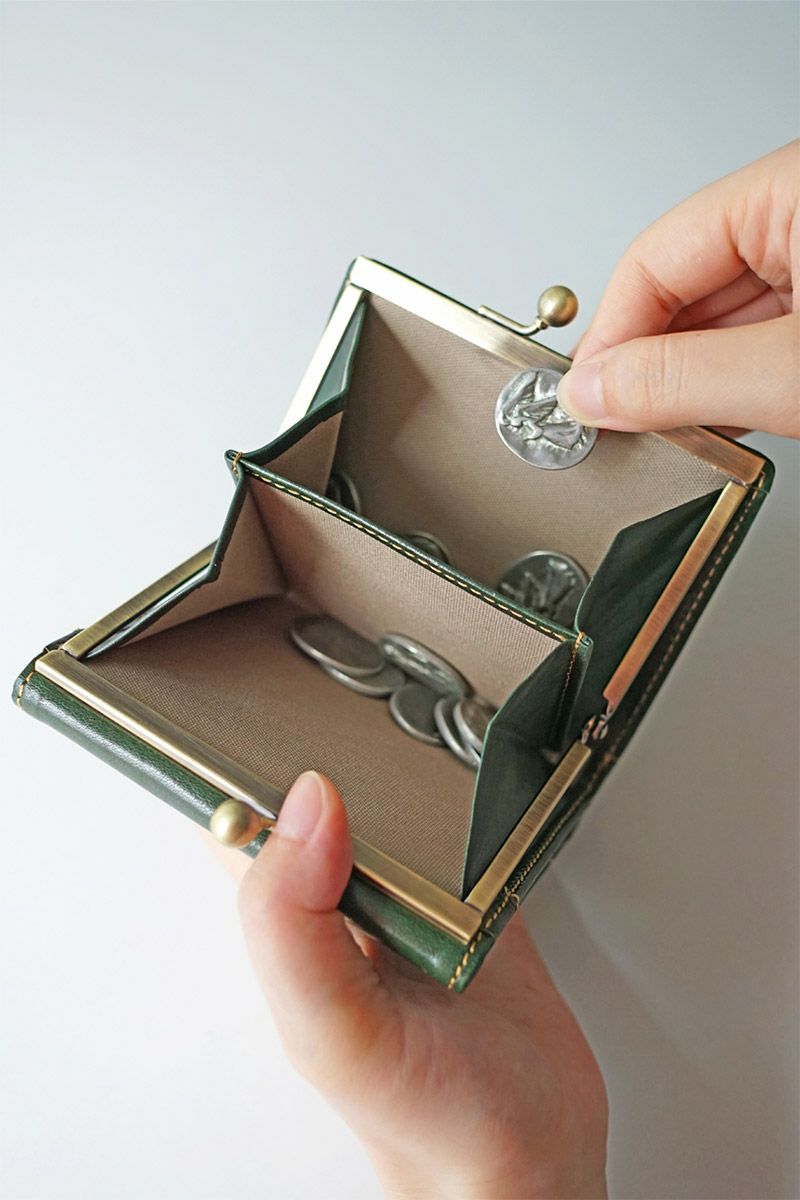 ALBERO アルベロ PIERROT ピエロ 小銭入れ付き二つ折り財布 6459