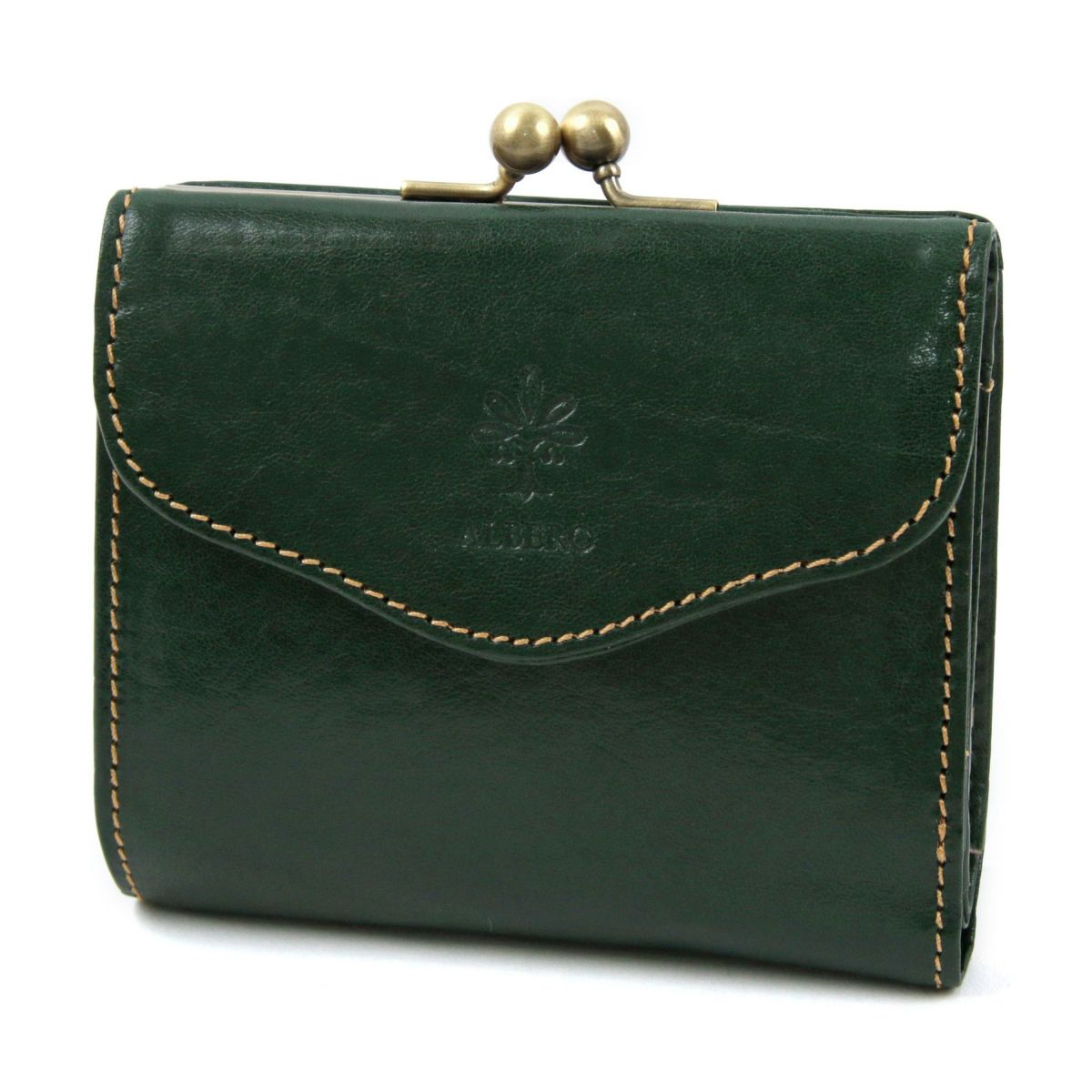 ALBERO アルベロ PIERROT ピエロ 小銭入れ付き二つ折り財布 6459
