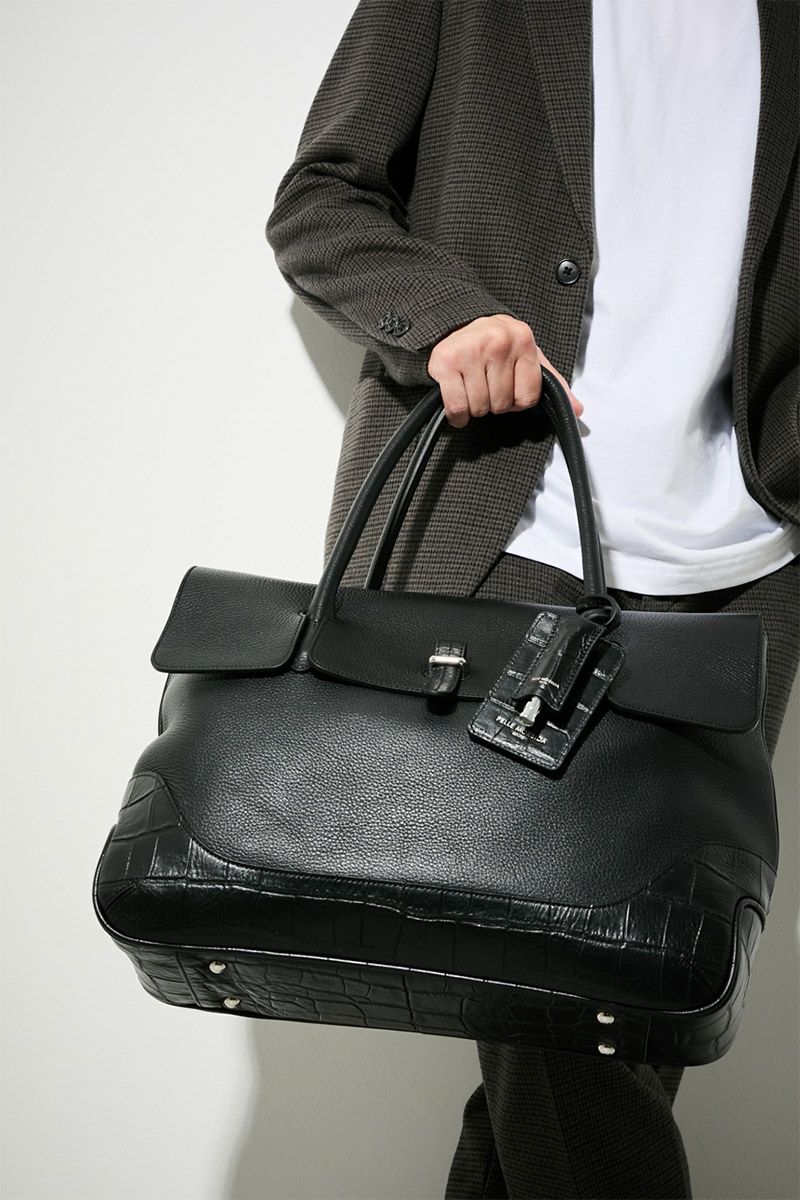 PELLE MORBIDA ペッレモルビダ Maiden Voyage メイデン ボヤージュ （センティーレワン別注モデル） フラップトートバッグ PMO-SOMB055AELE