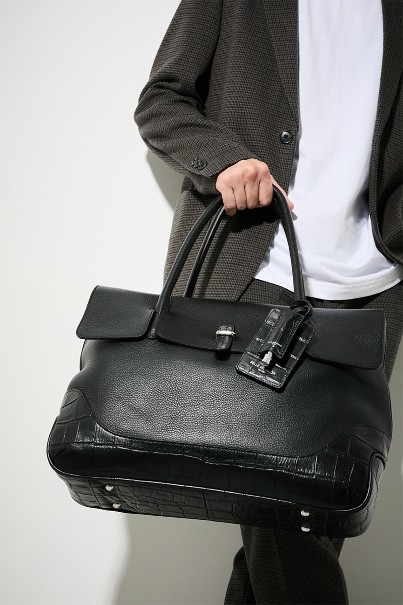 PELLE MORBIDA ペッレモルビダ Maiden Voyage メイデン ボヤージュ （センティーレワン別注モデル） フラップトートバッグ PMO-SOMB055AELE