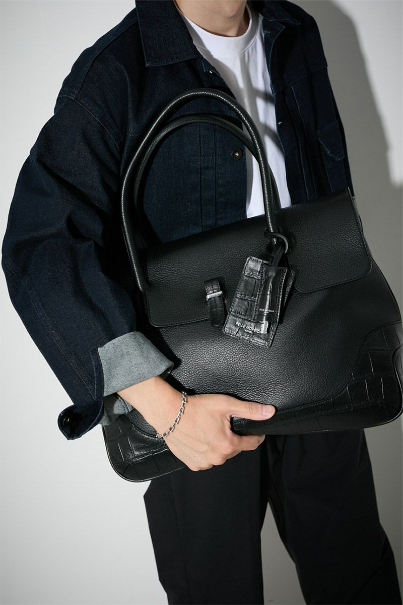 PELLE MORBIDA ペッレモルビダ Maiden Voyage メイデン ボヤージュ （センティーレワン別注モデル） フラップトートバッグ PMO-SOMB055AELE