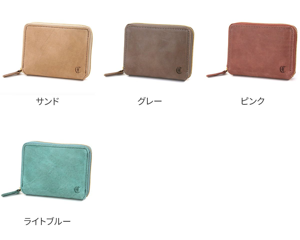 CLEDRAN クレドラン EPON エポン 小銭入れ付き二つ折り財布（ラウンドファスナー式 ） CR-CL3888