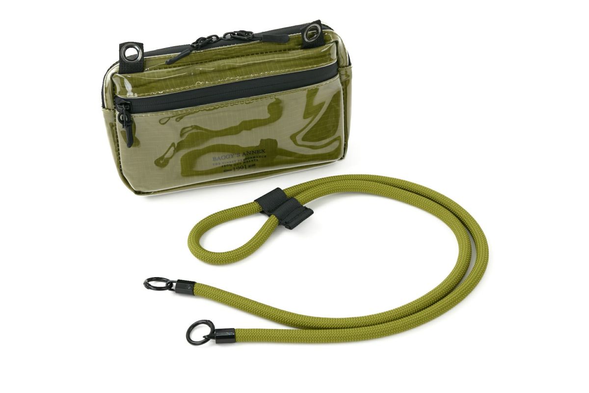 BAGGY'S ANNEX バギーズアネックス CLEAR RIPSTOP クリア リップストップ ミニショルダーバッグ LWL-3000