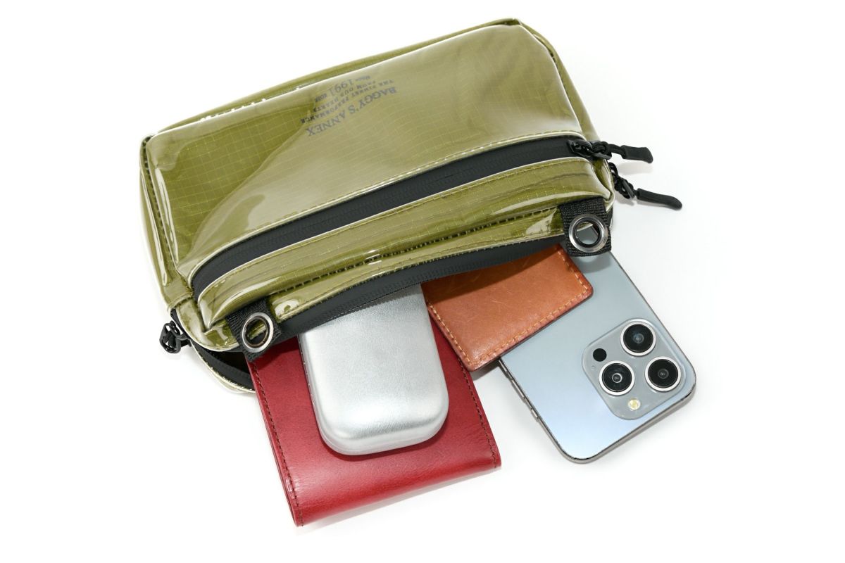 BAGGY'S ANNEX バギーズアネックス CLEAR RIPSTOP クリア リップストップ ミニショルダーバッグ LWL-3000