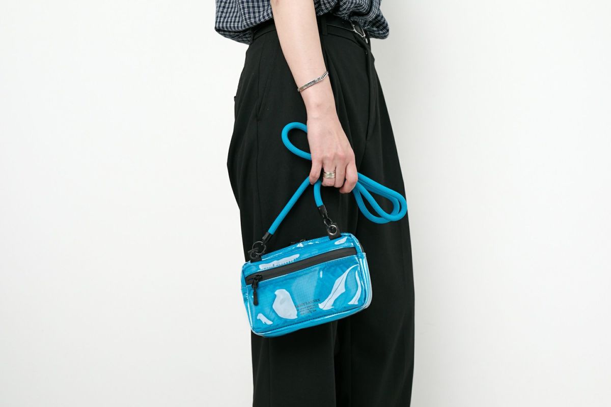 BAGGY'S ANNEX バギーズアネックス CLEAR RIPSTOP クリア リップストップ ミニショルダーバッグ LWL-3000