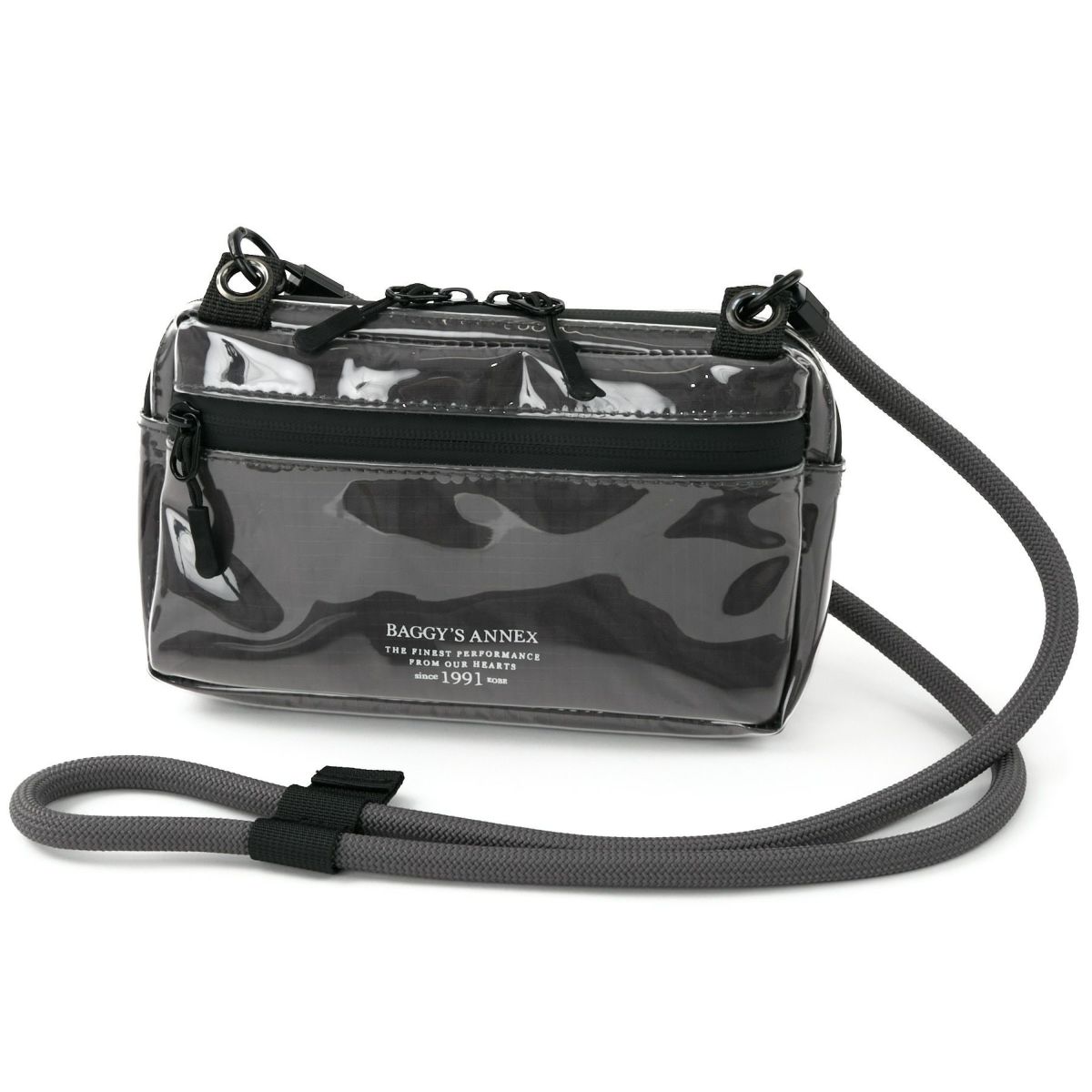 BAGGY'S ANNEX バギーズアネックス CLEAR RIPSTOP クリア リップストップ ミニショルダーバッグ LWL-3000