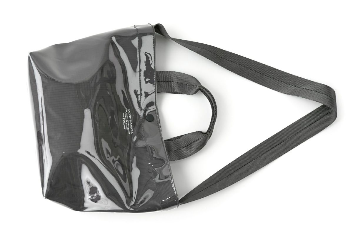 BAGGY'S ANNEX バギーズアネックス CLEAR RIPSTOP クリア リップストップ 2WAYトートショルダーバッグ（小） LWL-3001