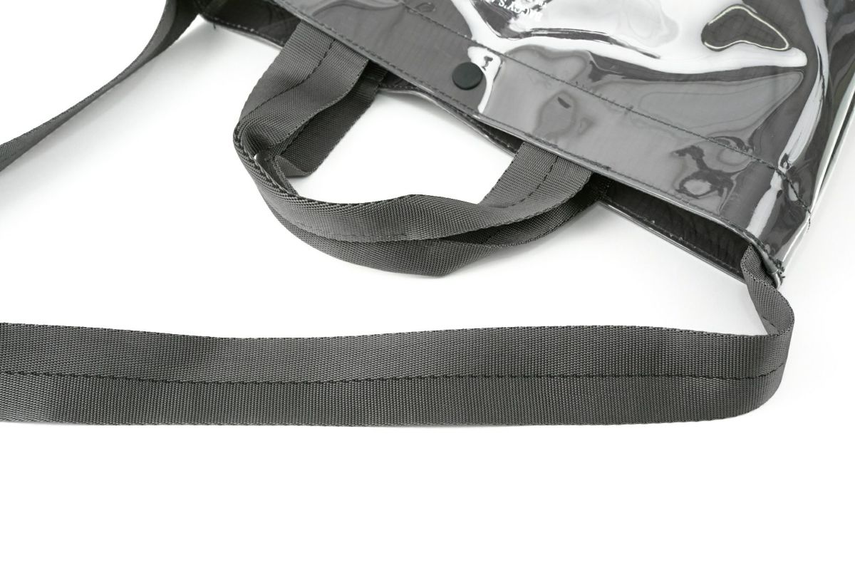 BAGGY'S ANNEX バギーズアネックス CLEAR RIPSTOP クリア リップストップ 2WAYトートショルダーバッグ（小） LWL-3001