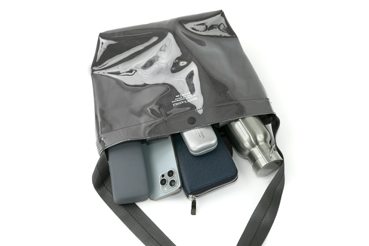 BAGGY'S ANNEX バギーズアネックス CLEAR RIPSTOP クリア リップストップ 2WAYトートショルダーバッグ（小） LWL-3001