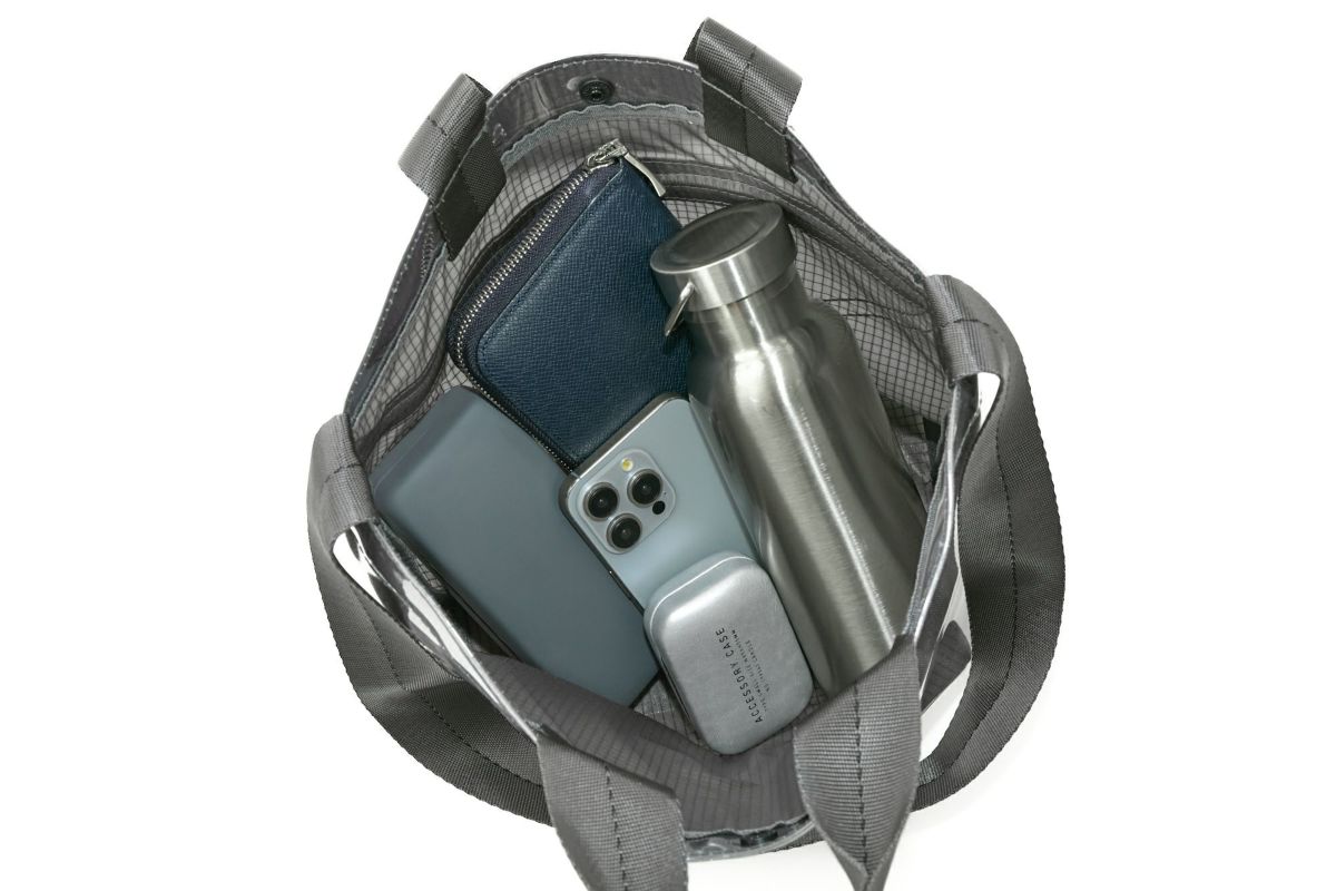 BAGGY'S ANNEX バギーズアネックス CLEAR RIPSTOP クリア リップストップ 2WAYトートショルダーバッグ（小） LWL-3001