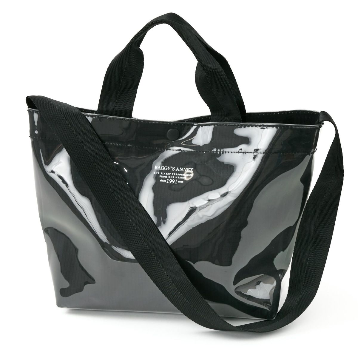 BAGGY'S ANNEX バギーズアネックス CLEAR RIPSTOP クリア リップストップ 2WAYトートショルダーバッグ（小） LWL-3001