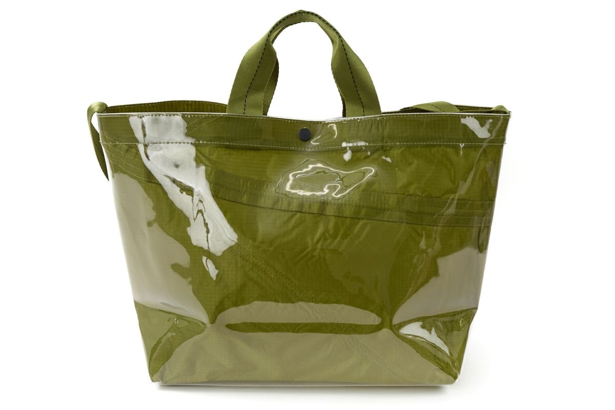 BAGGY'S ANNEX バギーズアネックス CLEAR RIPSTOP クリア リップストップ 2WAYトートショルダーバッグ（大） LWL-3002