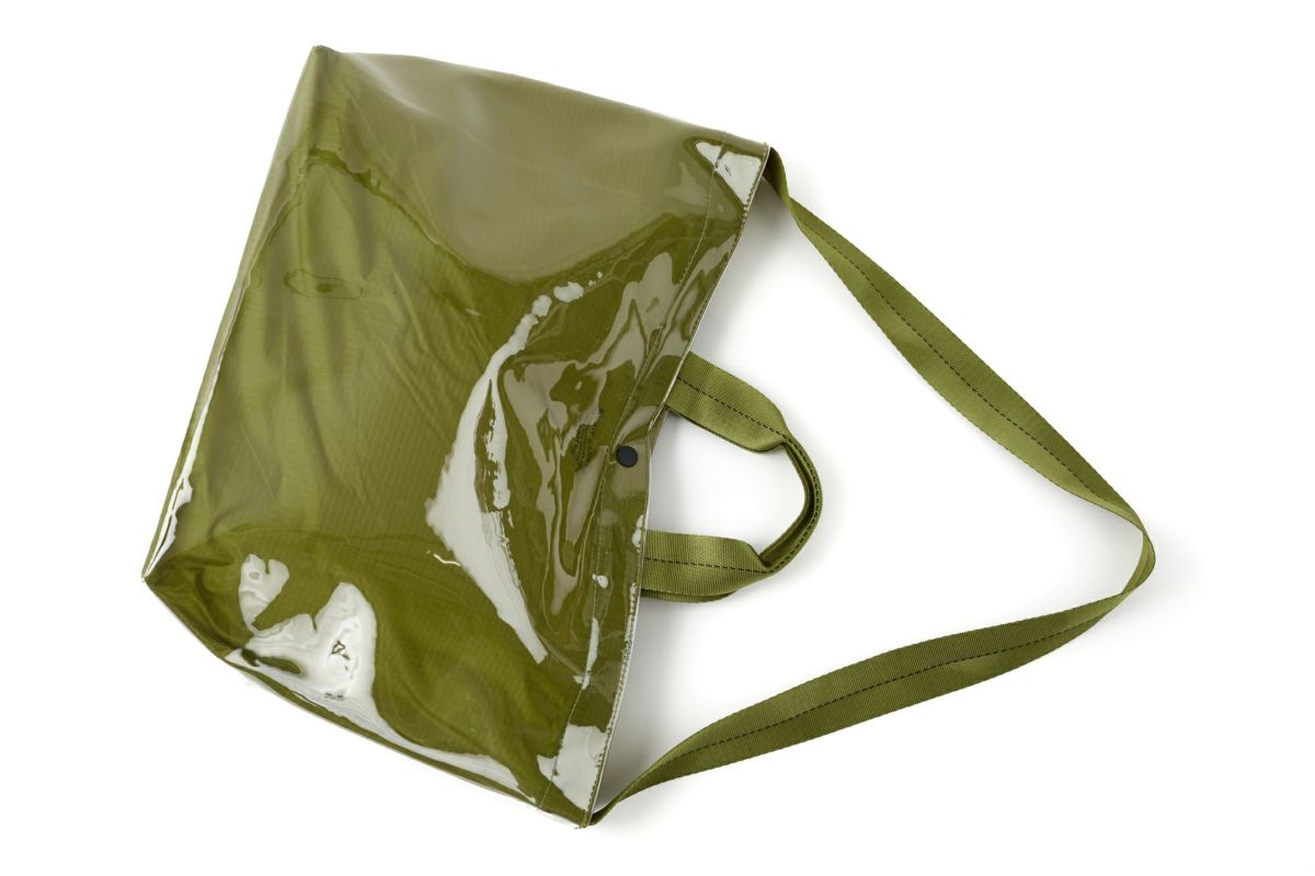 BAGGY'S ANNEX バギーズアネックス CLEAR RIPSTOP クリア リップストップ 2WAYトートショルダーバッグ（大） LWL-3002