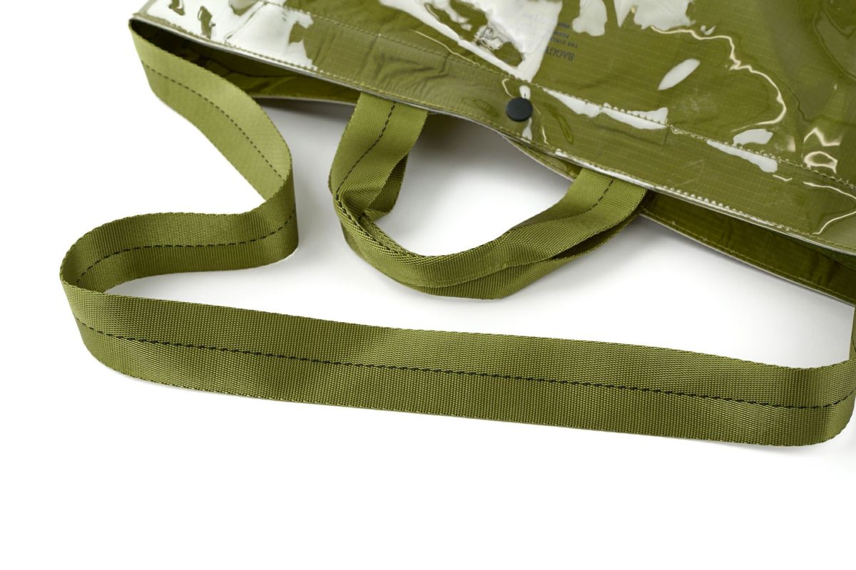 BAGGY'S ANNEX バギーズアネックス CLEAR RIPSTOP クリア リップストップ 2WAYトートショルダーバッグ（大） LWL-3002