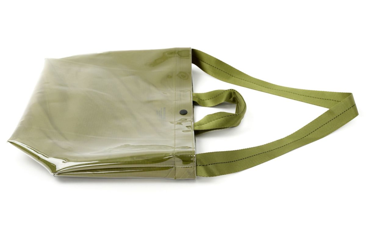 BAGGY'S ANNEX バギーズアネックス CLEAR RIPSTOP クリア リップストップ 2WAYトートショルダーバッグ（大） LWL-3002