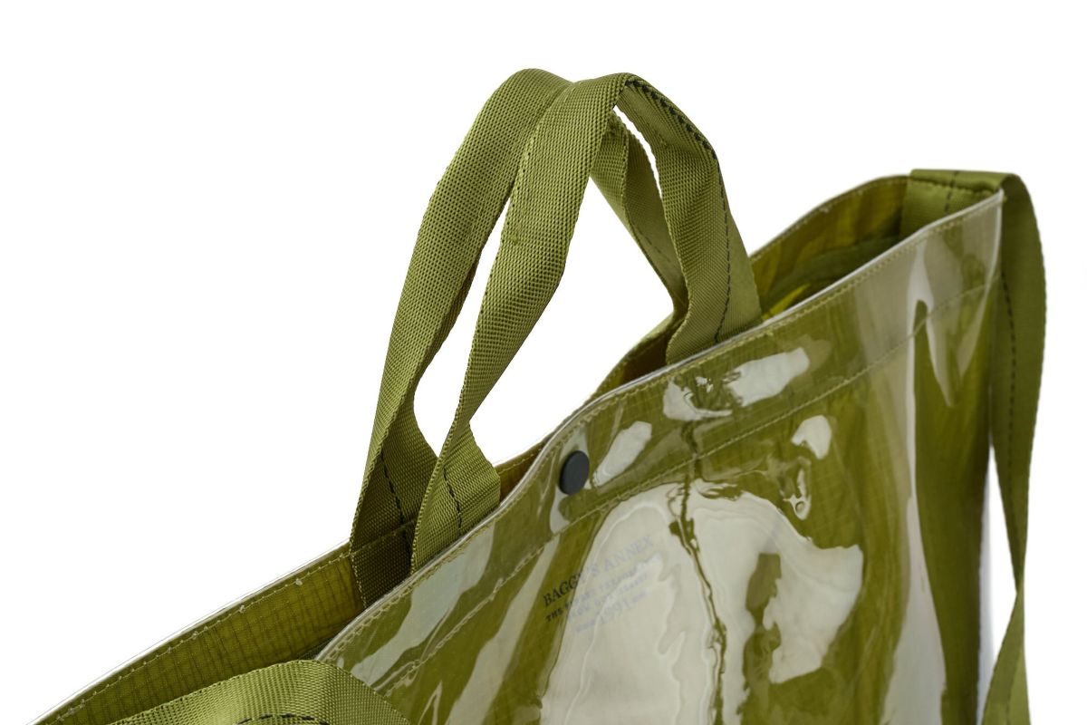 BAGGY'S ANNEX バギーズアネックス CLEAR RIPSTOP クリア リップストップ 2WAYトートショルダーバッグ（大） LWL-3002