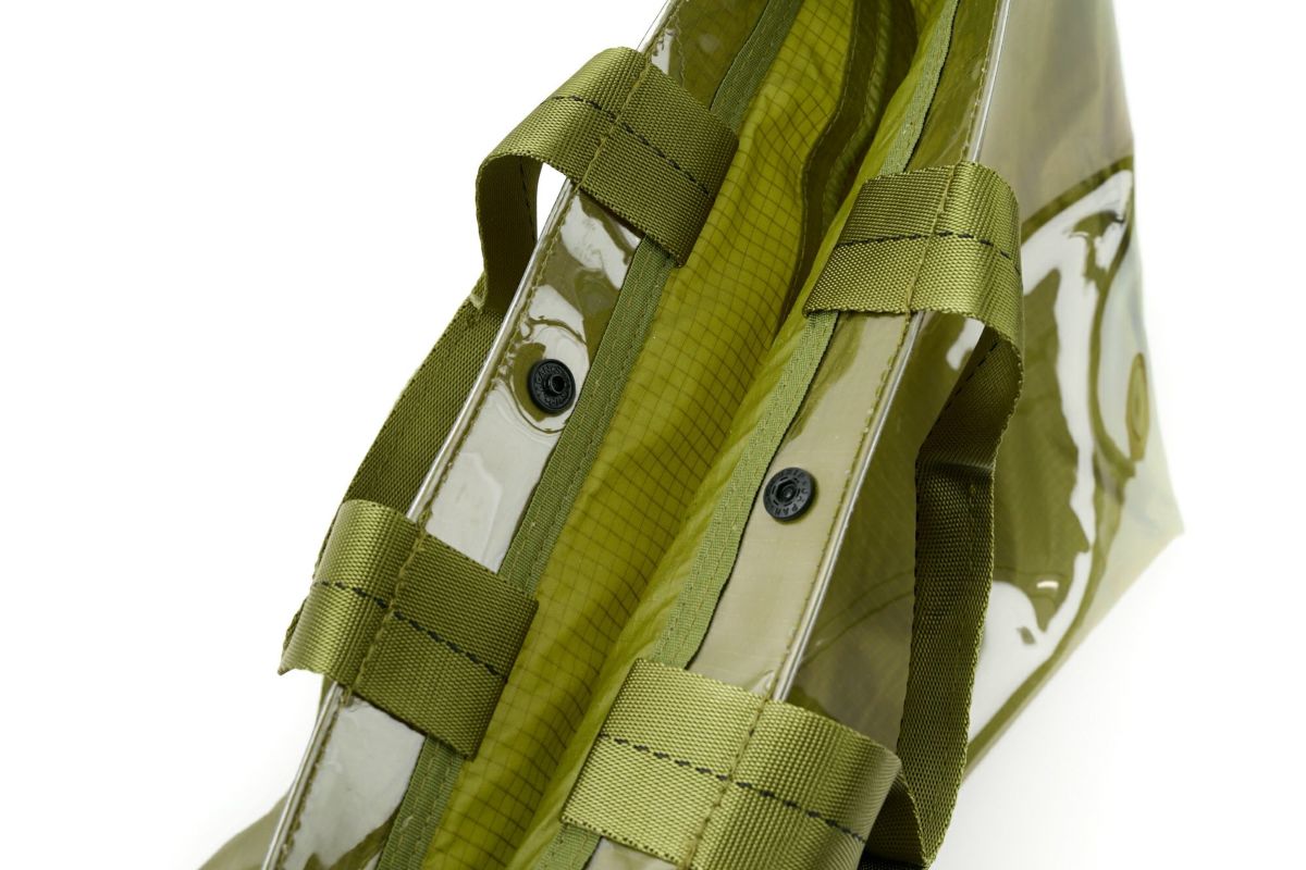 BAGGY'S ANNEX バギーズアネックス CLEAR RIPSTOP クリア リップストップ 2WAYトートショルダーバッグ（大） LWL-3002