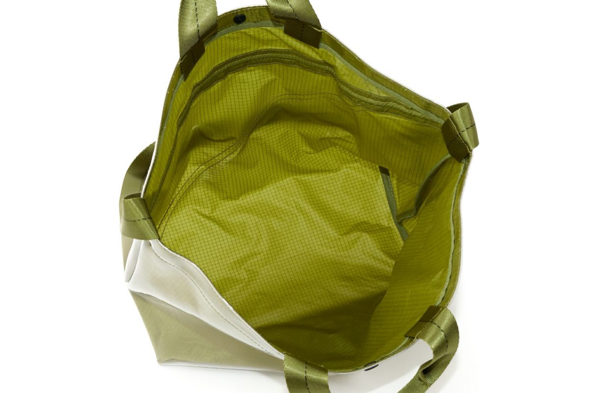 BAGGY'S ANNEX バギーズアネックス CLEAR RIPSTOP クリア リップストップ 2WAYトートショルダーバッグ（大） LWL-3002