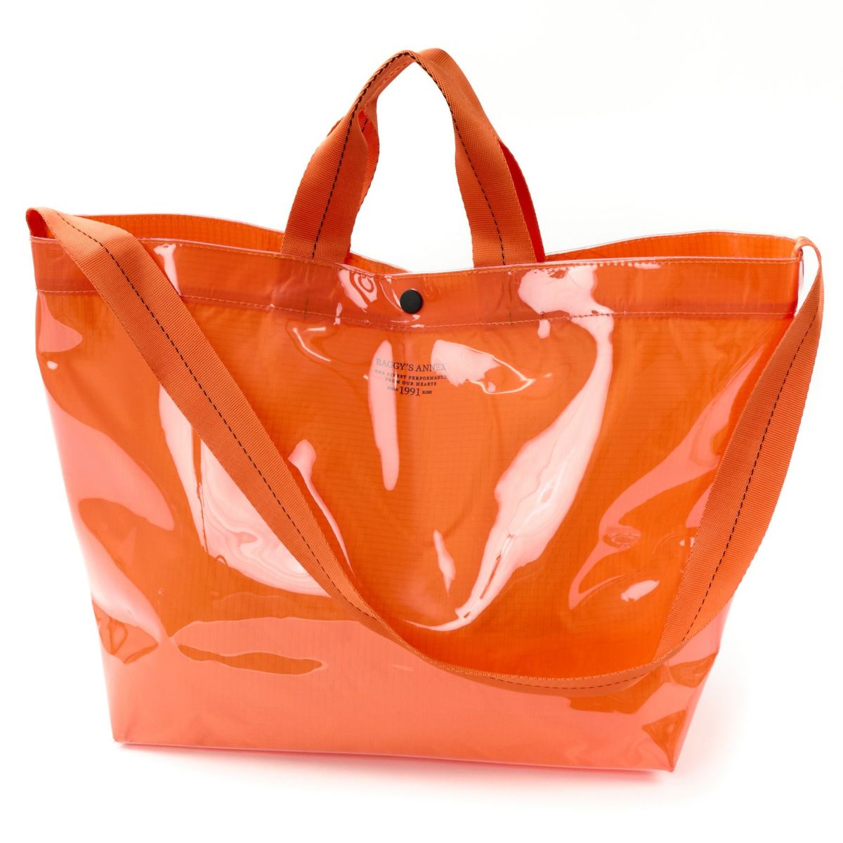 BAGGY'S ANNEX バギーズアネックス CLEAR RIPSTOP クリア リップストップ 2WAYトートショルダーバッグ（大） LWL-3002