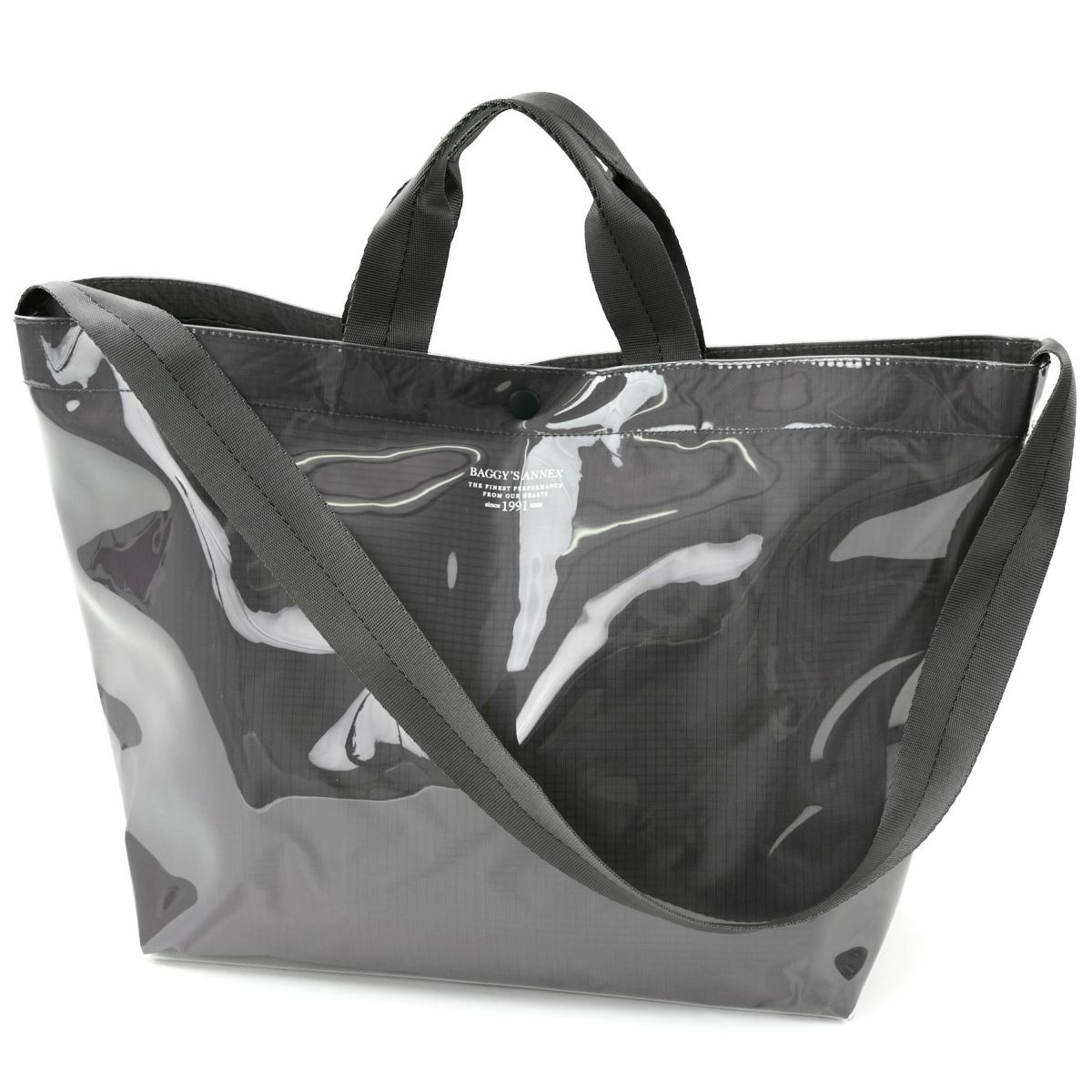 BAGGY'S ANNEX バギーズアネックス CLEAR RIPSTOP クリア リップストップ 2WAYトートショルダーバッグ（大） LWL-3002