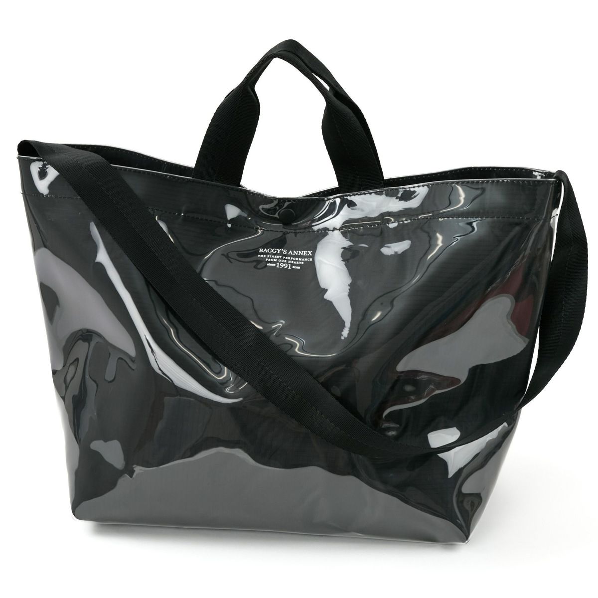 BAGGY'S ANNEX バギーズアネックス CLEAR RIPSTOP クリア リップストップ 2WAYトートショルダーバッグ（大） LWL-3002