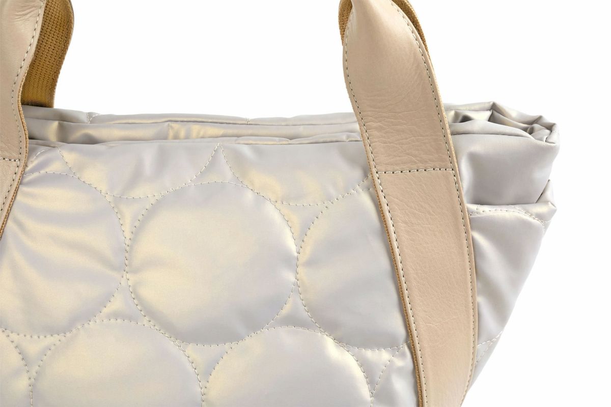 VIA DOAN ヴィア ドアン Parrot パロット 太マチ手さげバッグ 1286