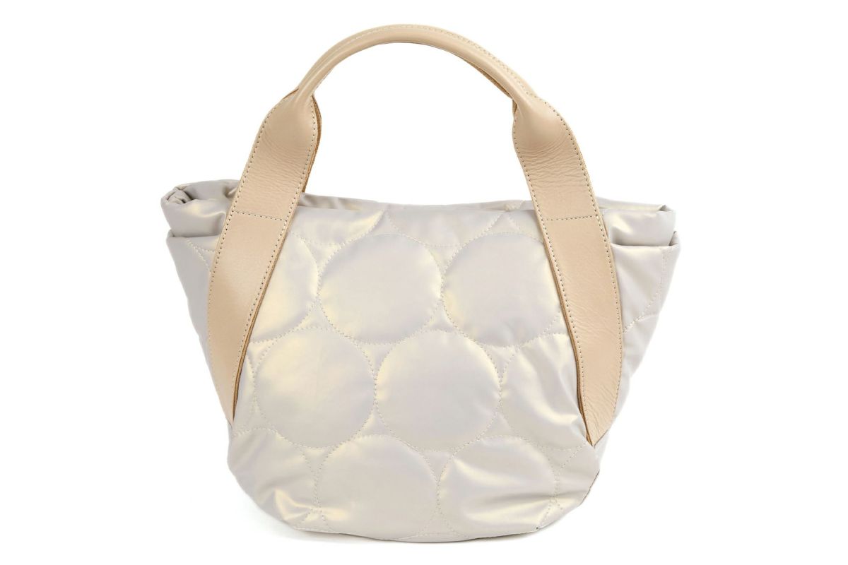 VIA DOAN ヴィア ドアン Parrot パロット 太マチ手さげバッグ 1286