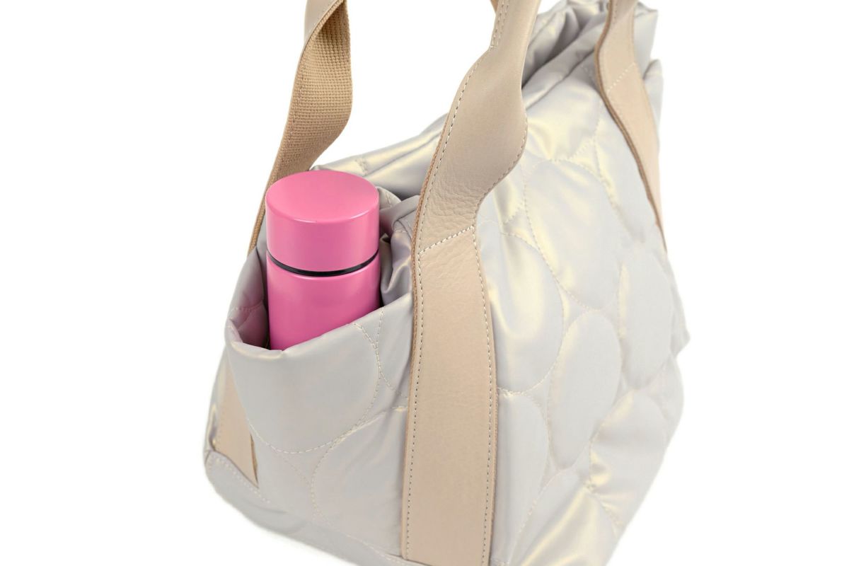 VIA DOAN ヴィア ドアン Parrot パロット 太マチ手さげバッグ 1286