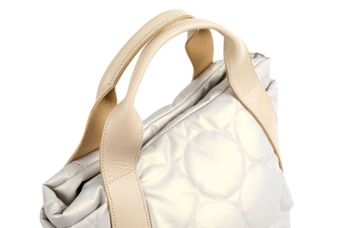 VIA DOAN ヴィア ドアン Parrot パロット 太マチ手さげバッグ 1286