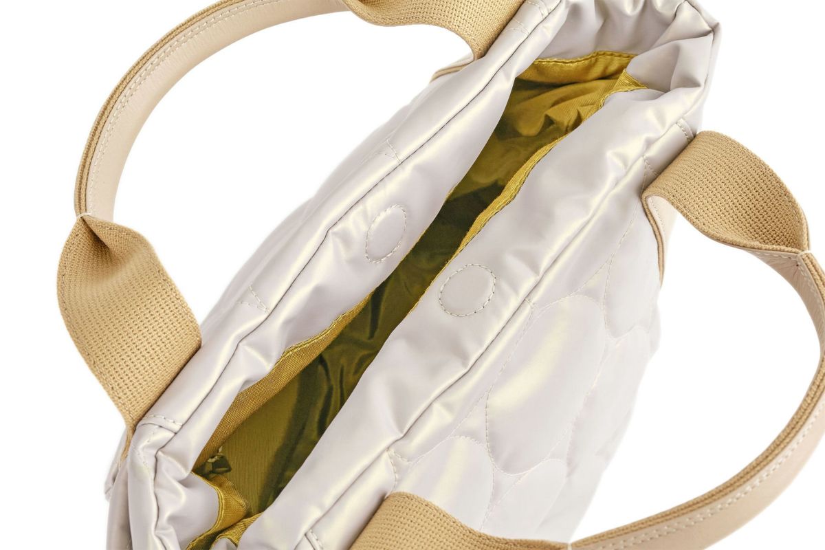 VIA DOAN ヴィア ドアン Parrot パロット 太マチ手さげバッグ 1286