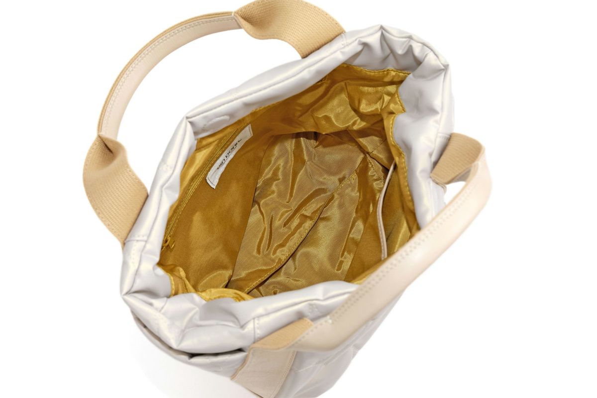 VIA DOAN ヴィア ドアン Parrot パロット 太マチ手さげバッグ 1286