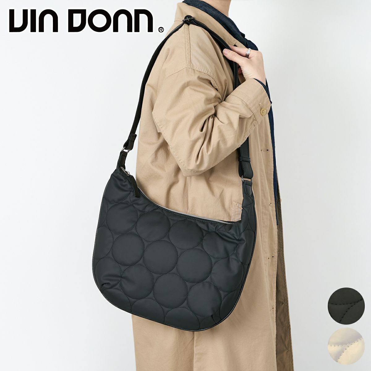 VIA DOAN ヴィア ドアン Parrot パロット 三日月型ショルダーバッグ 1284