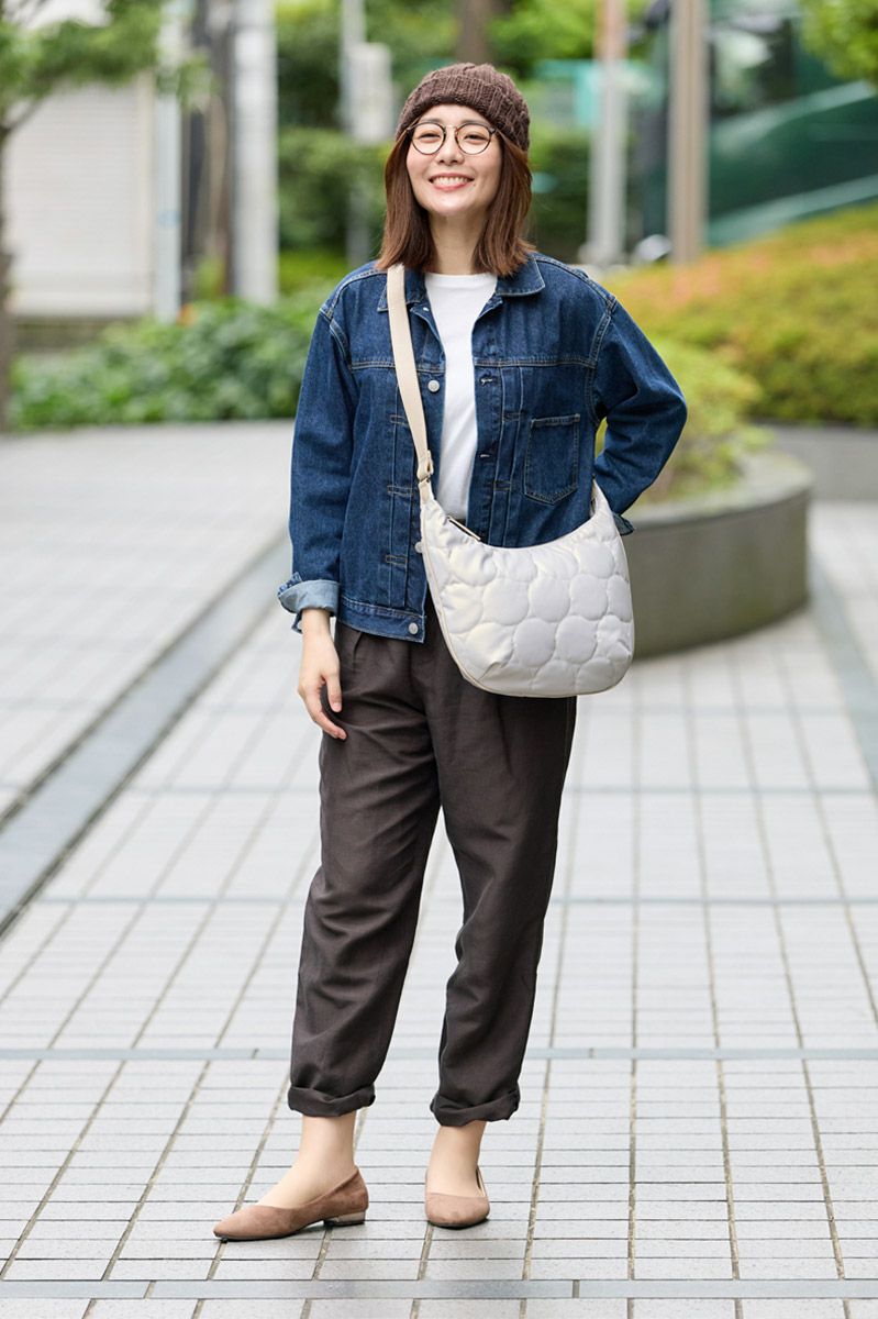 VIA DOAN ヴィア ドアン Parrot パロット 三日月型ショルダーバッグ 1284