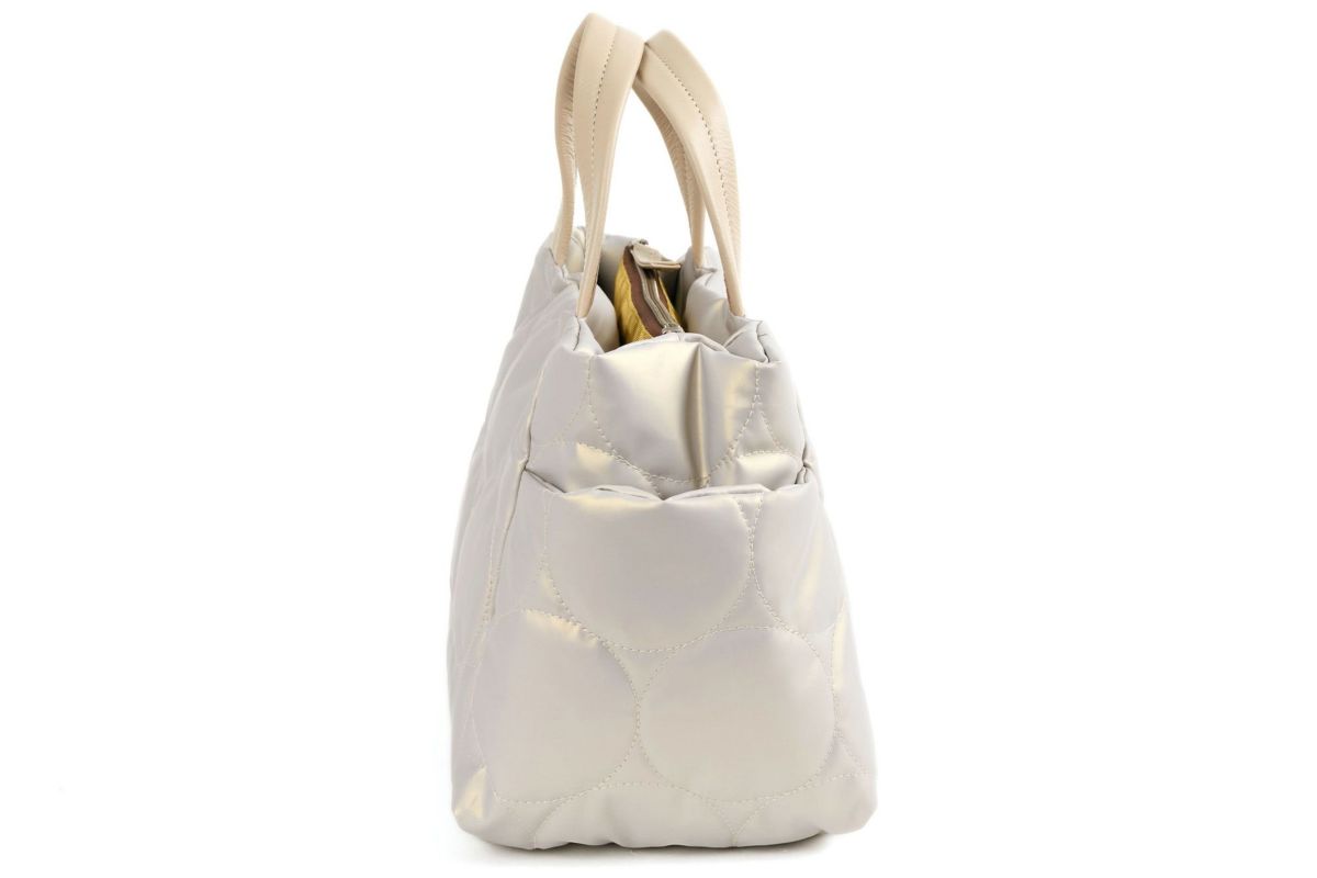 VIA DOAN ヴィア ドアン Parrot パロット あおり型手さげバッグ 1275