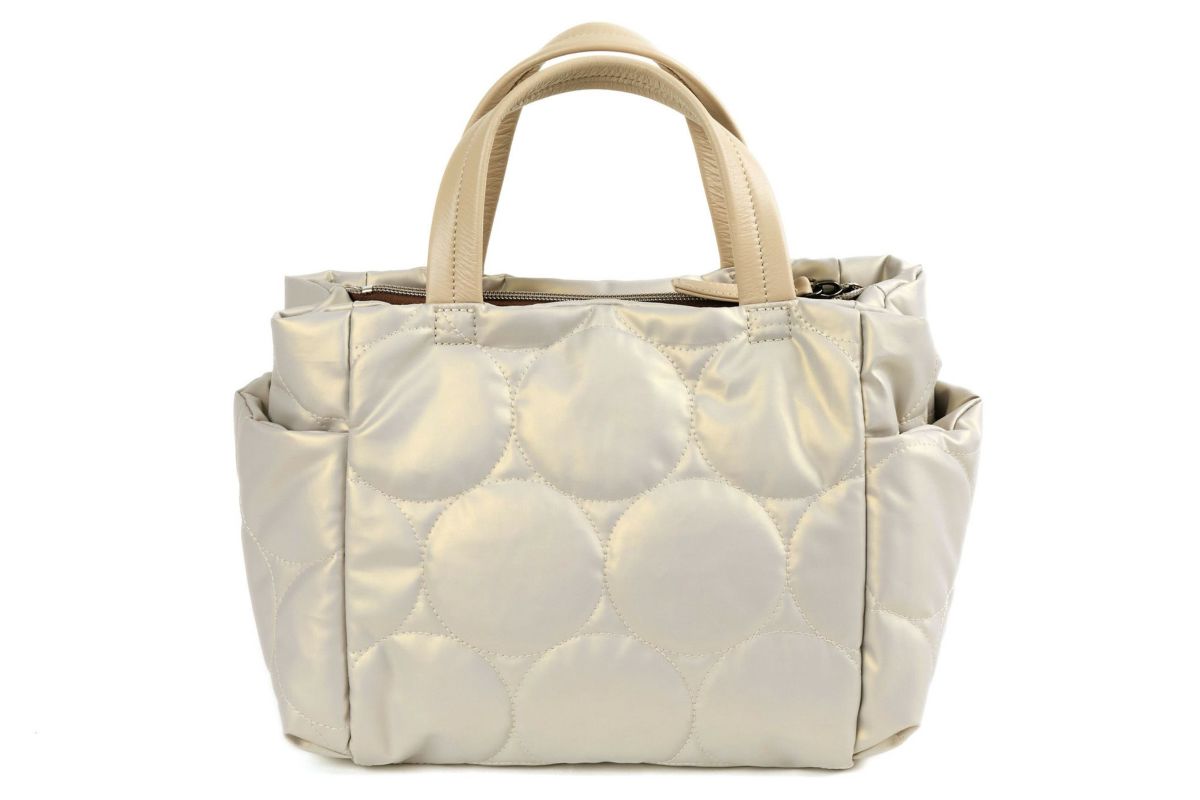 VIA DOAN ヴィア ドアン Parrot パロット あおり型手さげバッグ 1275