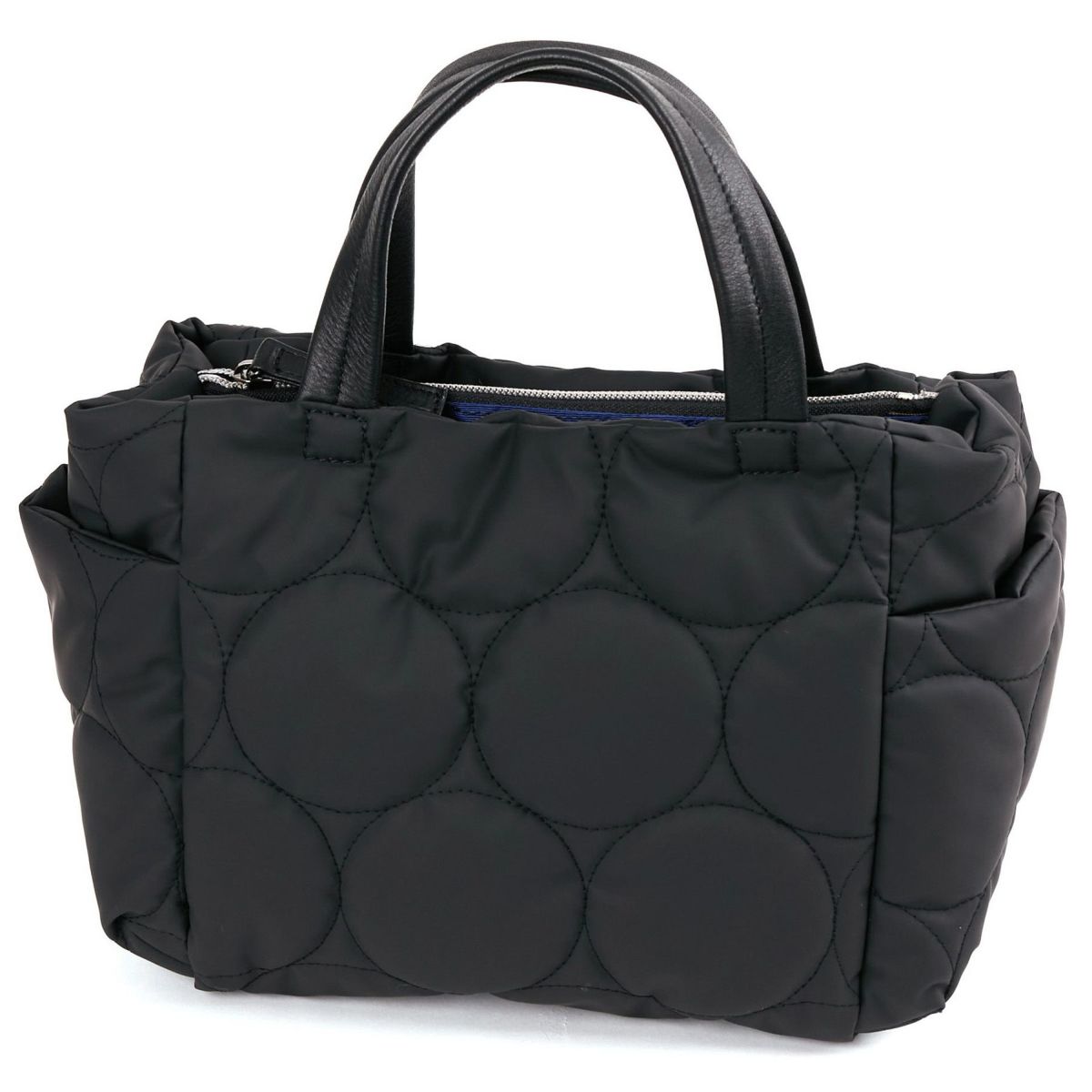 VIA DOAN ヴィア ドアン Parrot パロット あおり型手さげバッグ 1275