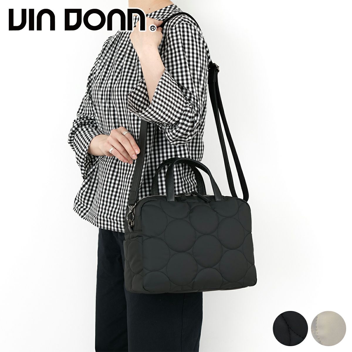 VIA DOAN ヴィア ドアン Parrot パロット 2WAYトートバッグ 1269